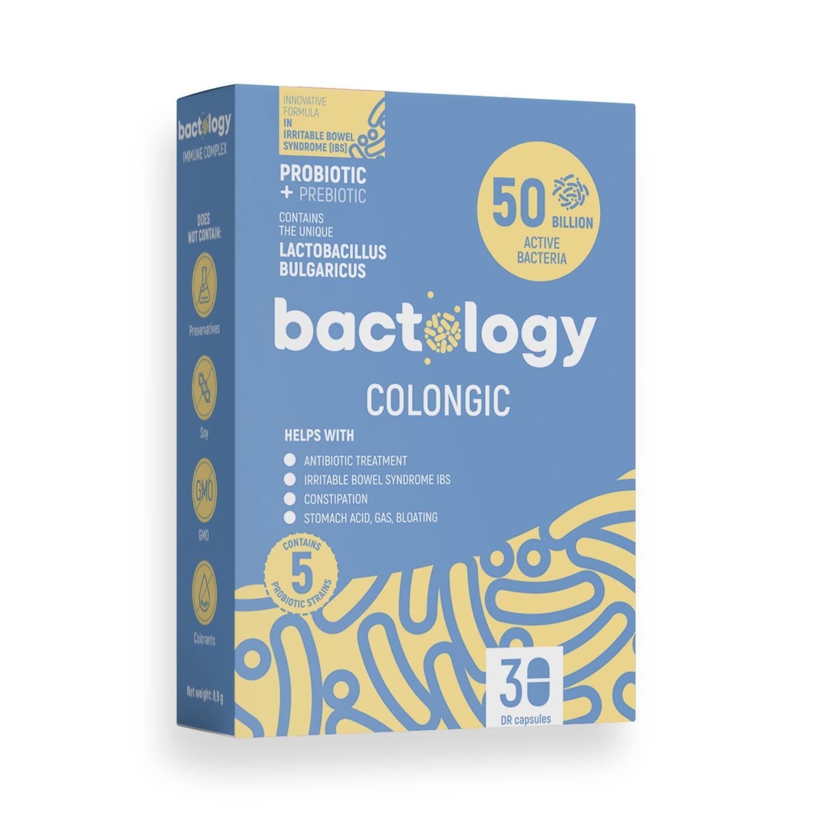 Bactology Colongic - Cele Mai Bune Probiotice Pentru Colon Iritabil